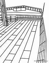 Deck Boat Coloring Drawing Fishing Pages Color Hellokids Print Online Getdrawings sketch template