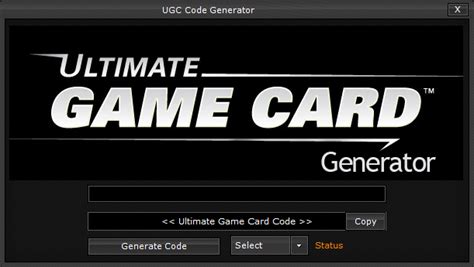 ultimate game code generator