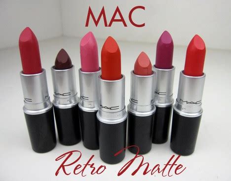 mac retro matte lipstick swatches  review  heart
