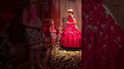 Princess Elena Meet And Greet Walt Disney World Florida Orlando
