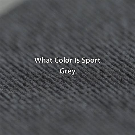 color  sport grey colorscombocom