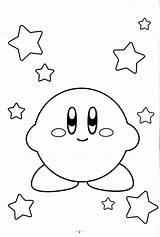 Coloring Pages Kirby Kids Sheets Print Printable Colouring sketch template