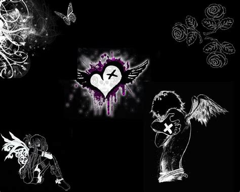kumpulan gambar wallpaper emo keren gambar anime keren