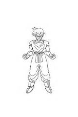 Coloring Gohan Son Pages Broly Piccolo Fight Ready Ball Dragon Dragonball Printable sketch template