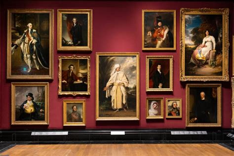 londons national portrait gallery reopens   bronze doors