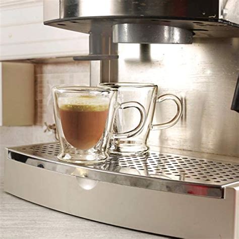 circleware thermax double wall insulated heat resistant glass coffee