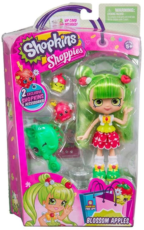 Shopkins Shoppies Season 3 Blossom Apples Doll Figure Moose Toys Toywiz