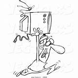 Robber Coloring Pages Stealing Getcolorings Tv Vector Cartoon Fascinating sketch template