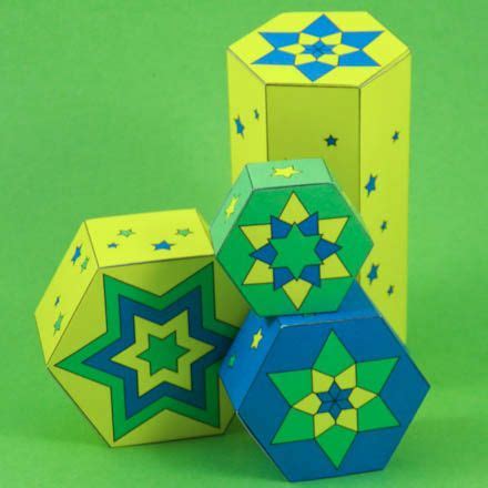 box making fun   hexagonal shaped box   sizes start