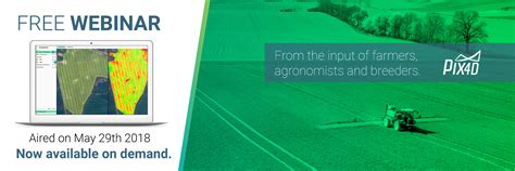 webinar drone mapping  agriculture pixd