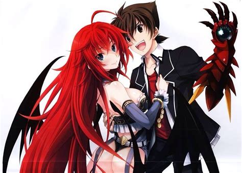 rias and issei high school dxd pinterest schools and high schools