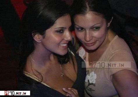 sunny leone and aria giovanni party pictures bollywwodbirds
