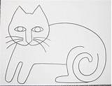 Laurel Burch Cats Drawing Cat Patterned Pets Drawings Coloring Animals Choose Board sketch template