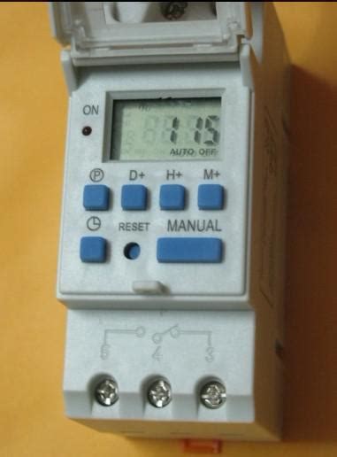 microcomputer electronic programmable digital timer switch relay control vvv  din