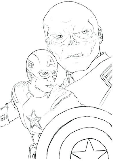 red skull coloring pages coloring home