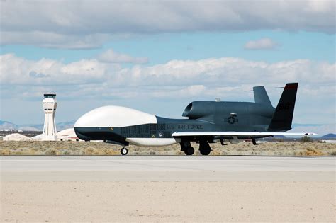 photo release global hawk unmanned aerial vehicle returns     flight hours