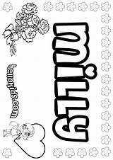 Coloring Milly Emily Pages Miku Colouring Name Molly Names Print Getcolorings Color Hellokids Printable Emma sketch template