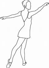 Coloring Pages Ballet Positions Body Position Getcolorings Color Printable Sheets Getdrawings sketch template