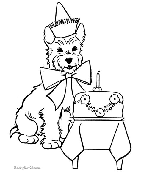 cute puppy dog coloring pictures