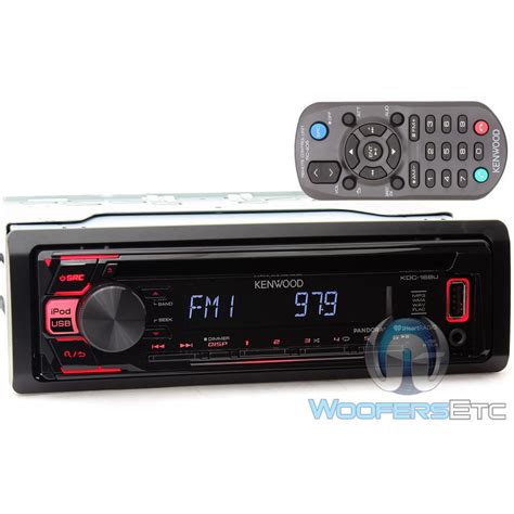 kenwood kdc   dash  din cd car stereo receiver  front usb input