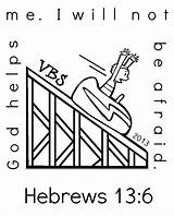 Hebrews Vbs Colossal Ebdv sketch template