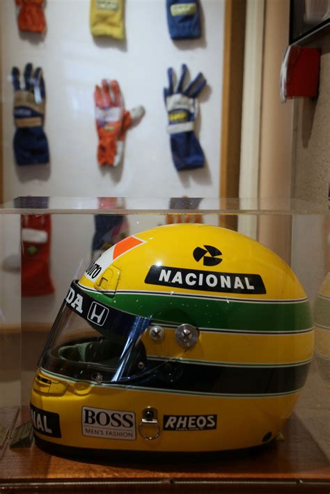 1n7a0303 Ayrton Senna Helmet Design Ayrton Senna Helmet
