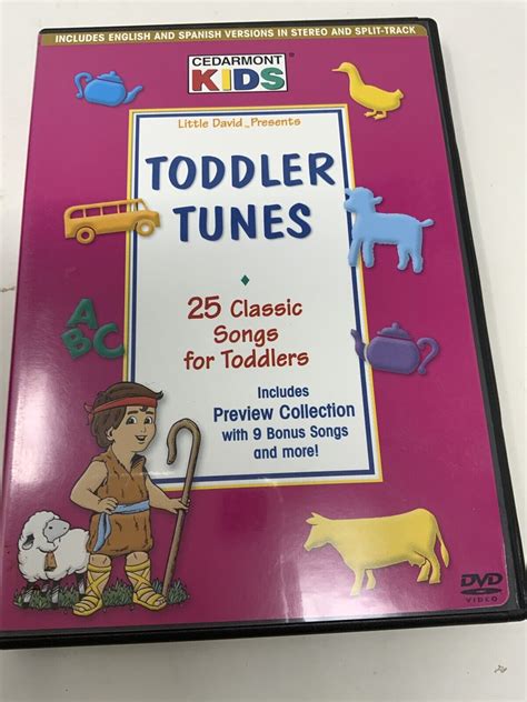 cedarmont kids toddler tunes dvd   classic songs