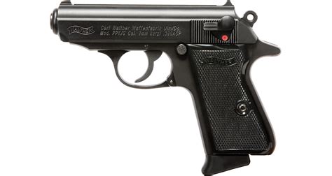 walther ppks black semi automatic pistol frontier arms
