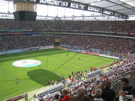 Live Football Stadion Eintracht Frankfurt Commerzbank