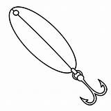 Lure Lures Fly Fish sketch template