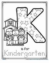 Kindergarten Letter Preschool Graduation Trace Worksheets Color Printable Coloring Kidsparkz Activities Pre Letters Children School Kids sketch template