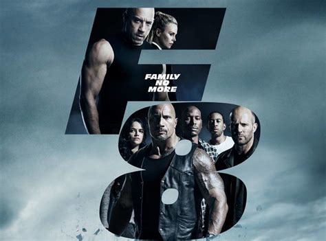 brand new poster lands for fast and furious 8 film and tv now