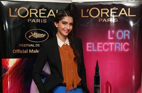 L Oreal S Brand Ambassador Sonam Kapoor To Represent The Cosmetic Giant