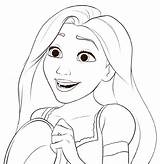 Rapunzel Principessa Stampare Principesse Tangled Princess Disegnidacolorareonline Stampa Ragazzo Colocoloers sketch template