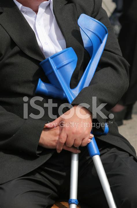 crutch stock photo royalty  freeimages