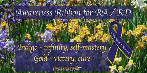 awareness ribbon  rheumatoid arthritis finally rheumatoid arthritis warrior