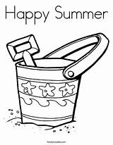 Coloring Summer Happy Print Ll sketch template