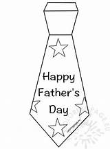 Tie Fathers Coloring Happy Pages Template Father Printable Funny Dye Color Print Getcolorings sketch template