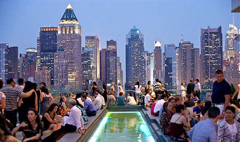 Manhattan’s Rooftop Bars Heaven’s Gates The New York Times