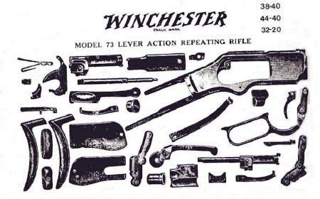 winchester  parts diagram winchester lever guns pinterest winchester diagram  guns