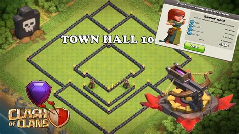 Clash Of Clans New Best Town Hall 10 Th10 Farming Base W 275
