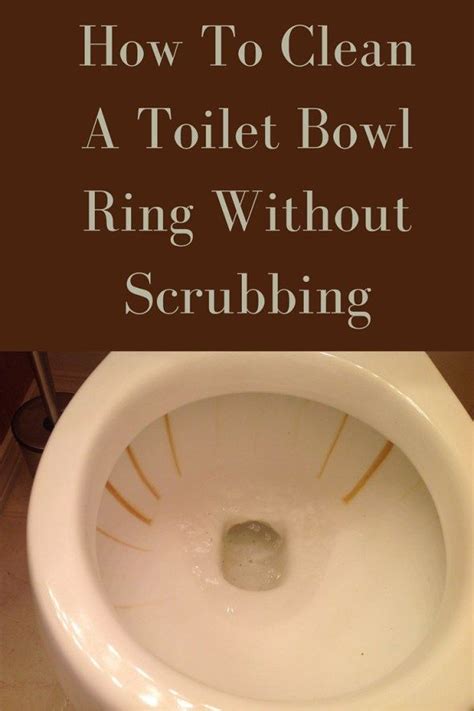 clean toilet water ring toilet forum