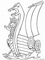Viking Coloring Pages Ship Printable Colouring Vikings Kids Popular Norse Coloringhome Library Clipart Longship Template sketch template
