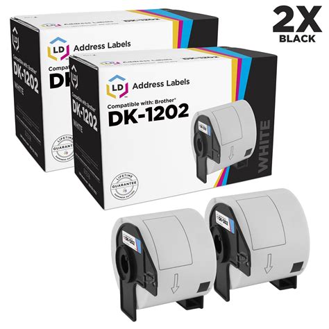 ld compatible shipping label replacement  dk        labels  pack white