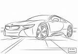 Bmw Coloring I8 Pages Getcolorings sketch template