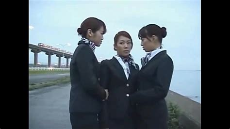 3 Japanese Lesbian Airline Stewardess Girls Kissingand Xxx Mobile Porno