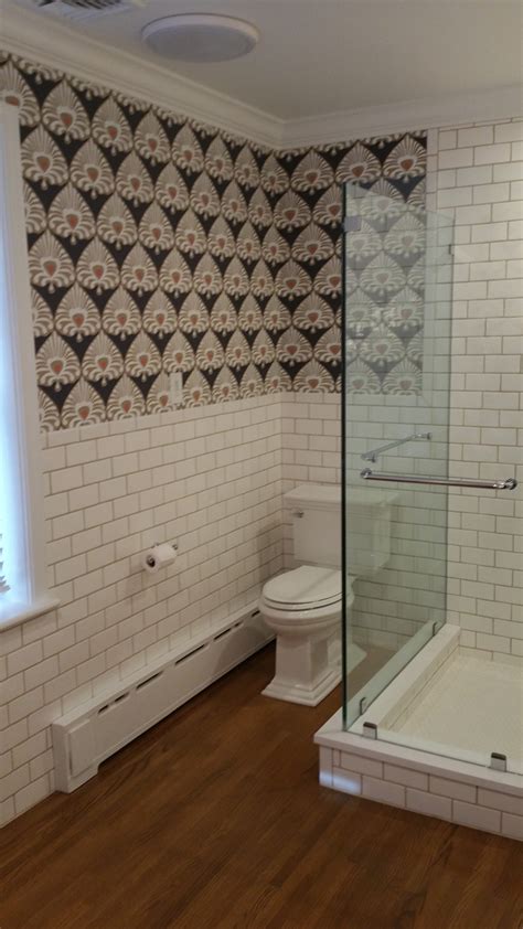 Classic Subway Tile Master Bath Eagle Construction And Remodeling
