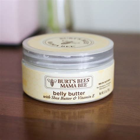 burts bees mama bee belly butter review softens skin feels great