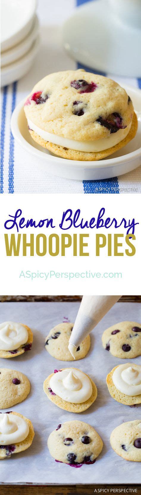 Easy To Make Lemon Blueberry Whoopie Pie Recipe On