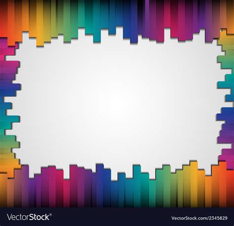abstract straight lines  blank board vector image